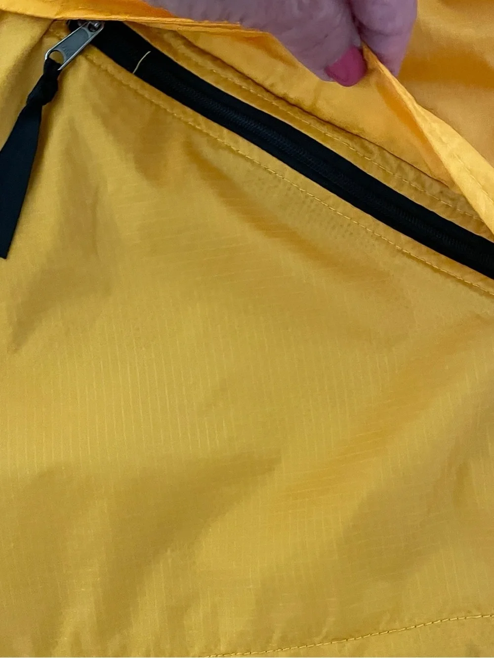 VINTAGE THE NORTH FACE ACTIVENT YELLOW PULLOVER ANORAK JACKET WINDBREAKER